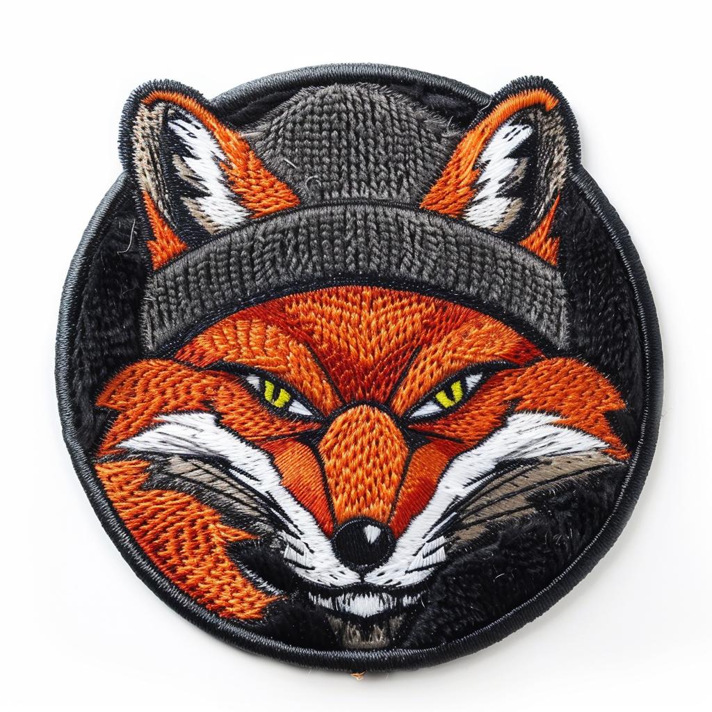 patch  fox  angry  streetwear  chenille  contrast  embroidered  minimal  stitch  culture 954933