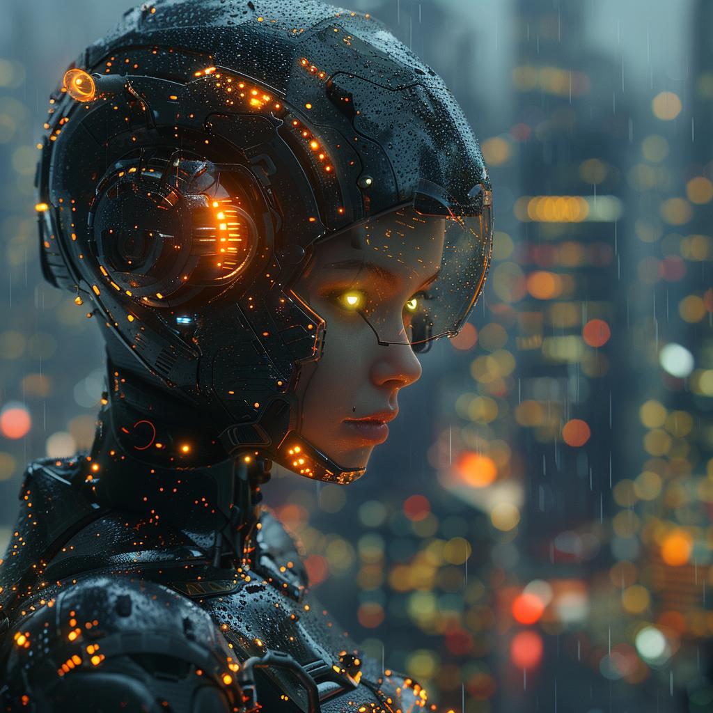 futuristic  bioluminescent  transhumanism  city  glowing  suit  agent  technology  mystical  light 1028869