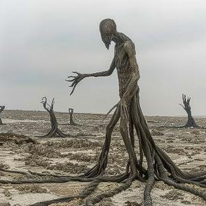 horror  man  field  trees  surreal  nature  fantastical  dark  weird  visual 1036892
