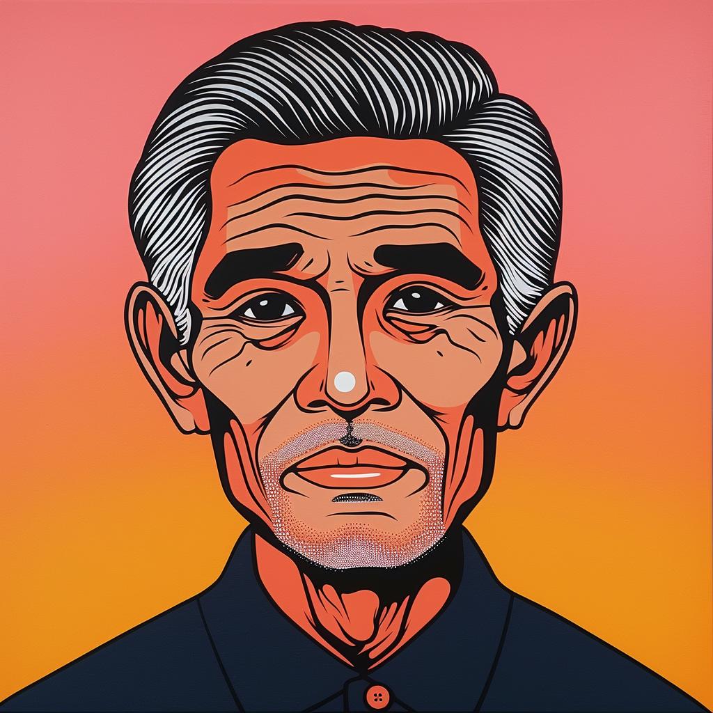 portrait  older  man  gray  hair  painting  realism  expression  age  character 972816
