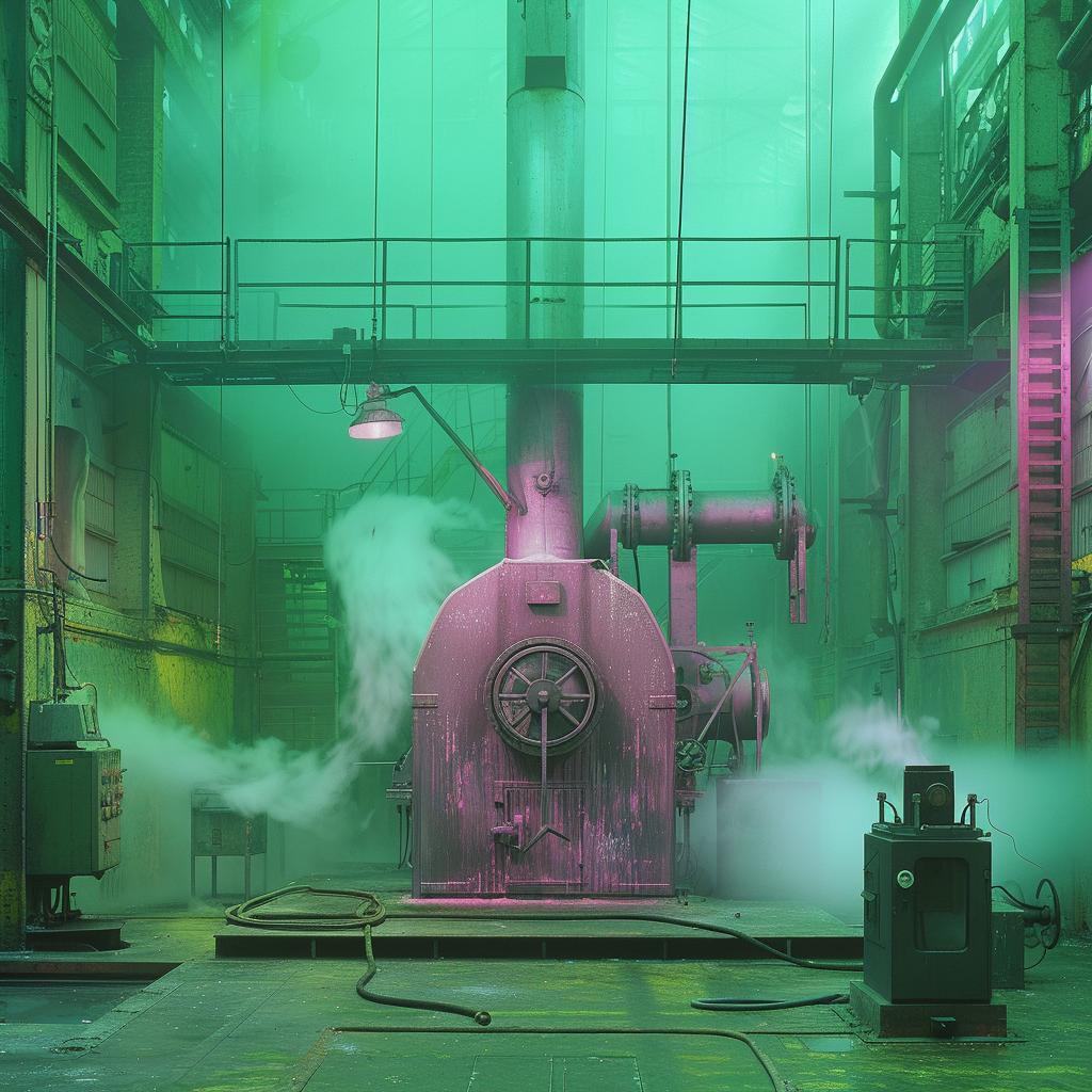 factory  industrial  photo  smoke  lighting  color  glow  award-winning  pipes  atmosphere 965440