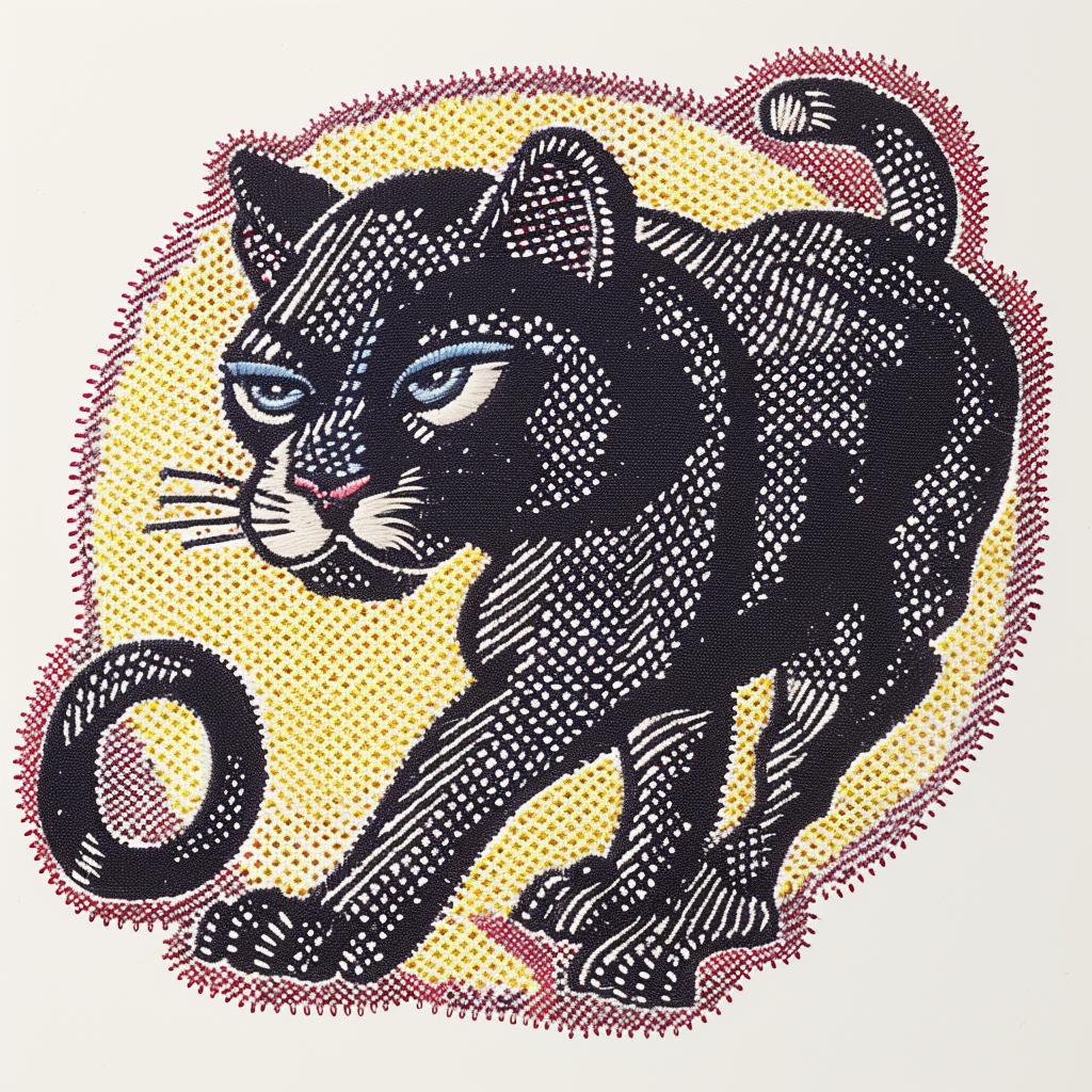 black  cat  yellow  eyes  patch  leap  anatomical  agility  strength  fur 961059