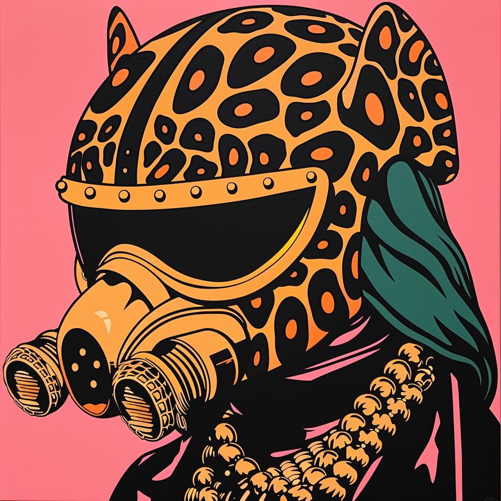 Predator  Painting  Leopard  GasMask  Illustration  Creature  Fantasy  Wildlife  Artistic  Surreal 973170