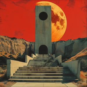 album  art  flowerpunk  biohazrd  biophysics  red  moon  intricate  details  style 1050631