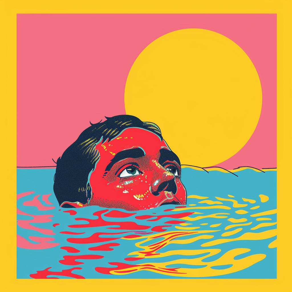 surreal  album  splash  water  man  hypermodernism  creative  vibrant  imagery  design 977359