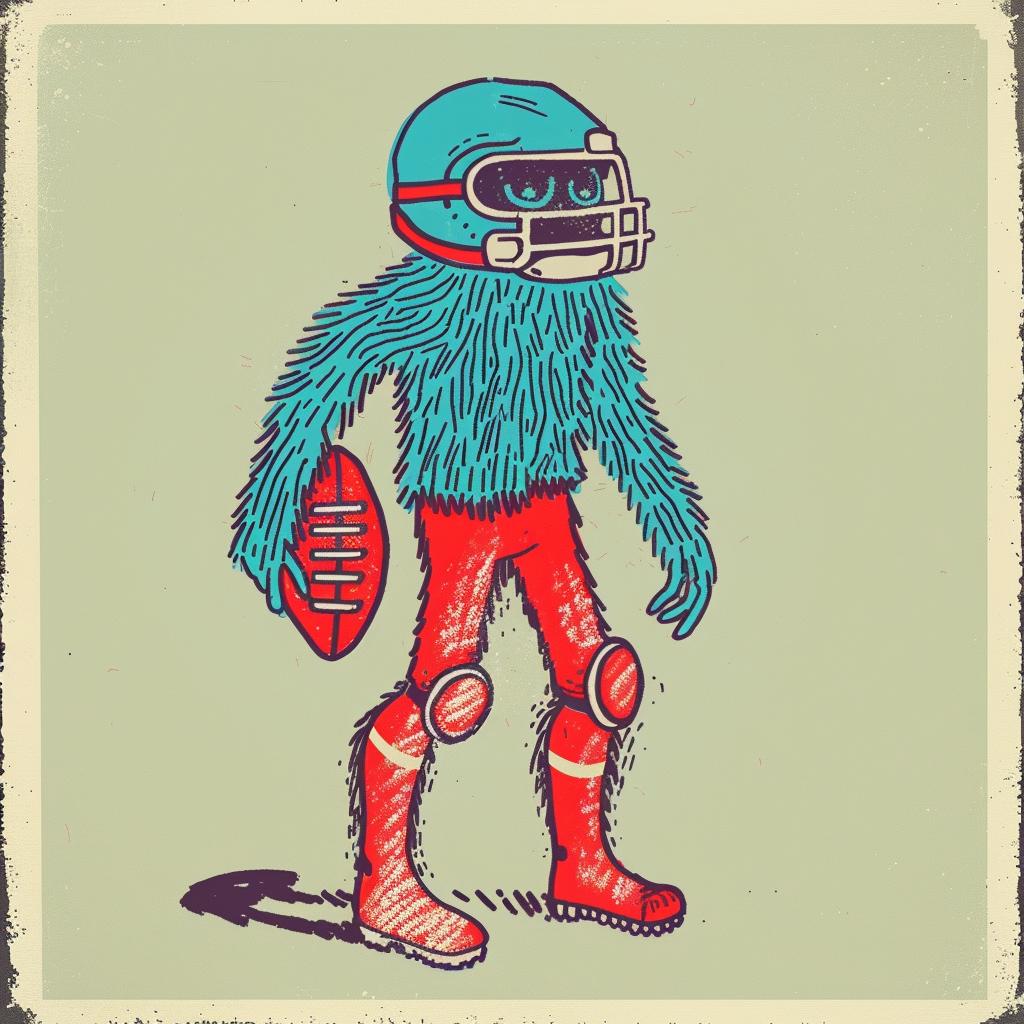 football  player  helmet  ball  cartoon  sport  dynamic  character  action  illustration 940391