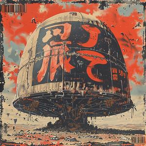 chromolithography  Japanese  lettering  Ghost  in  the  Shell  cover  artwork  sci-fi 1040472