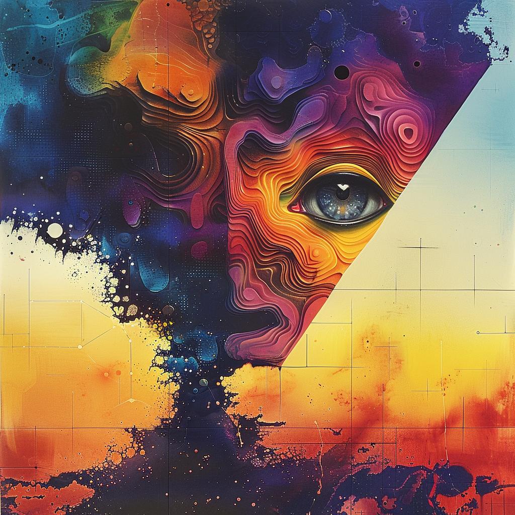 woman  face  colorful  paint  portrait  art  vibrant  emotive  chromoluminosity  abstract 967882