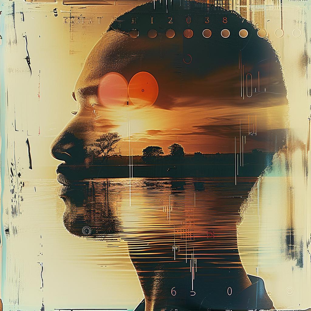 man  heart  sunset  background  art  emotional  symbolic  nature  colorful  expression 950236