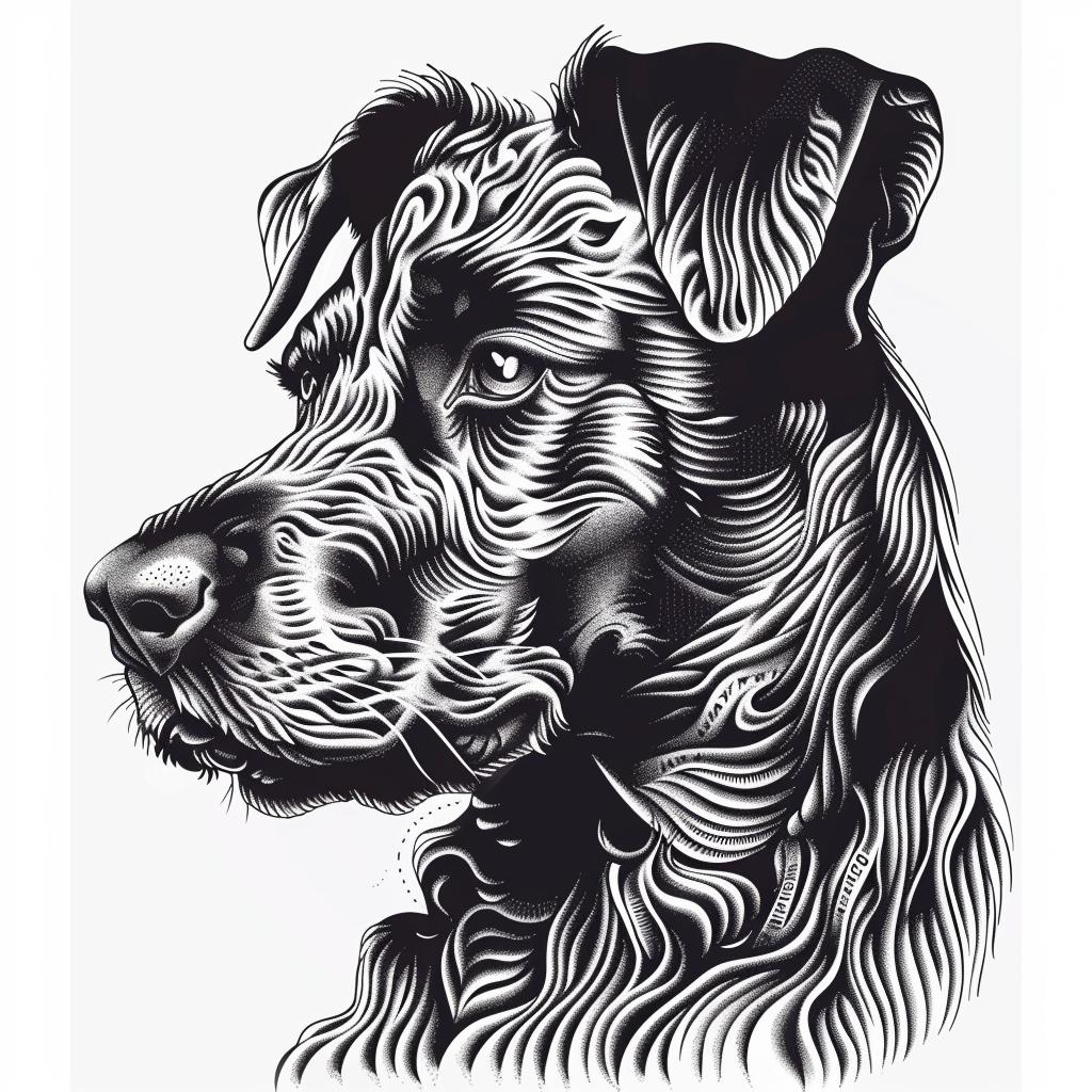drawing  dog  black  white  head  half-man  doberman  art  sketch  animal 942660