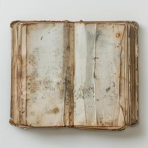 book  open  white  background  old  view  above  Todd  Hido  surface 1075946