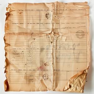 vintage  invoice  1940  worn  aged  document  authenticity  writing  used  paper 1075006