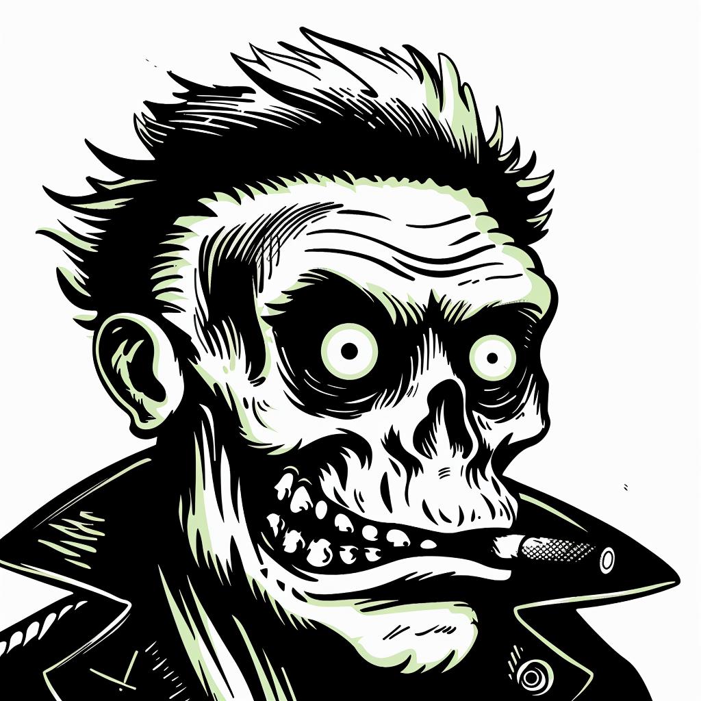 skeleton  cigarette  cartoon  dark  illustration  funny  bold  whimsical  edgy  humorous 939933