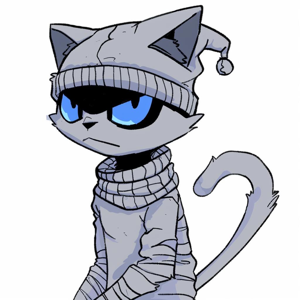 cartoon  cat  hip-hop  street  minimal  feline  aggressive  knit  cap  culture 956132