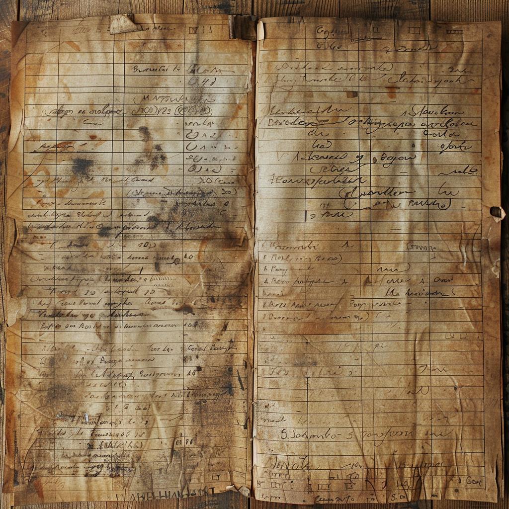 ledger  vintage  texture  writing  aged  scrawled  notes  journal  table  historical 962214