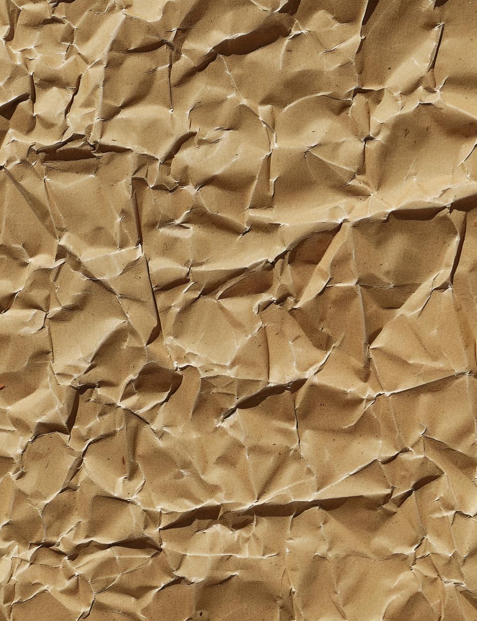 simple  minimal  realistic  cardboard  texture  brown  crumpled  paper  background  surface 962277