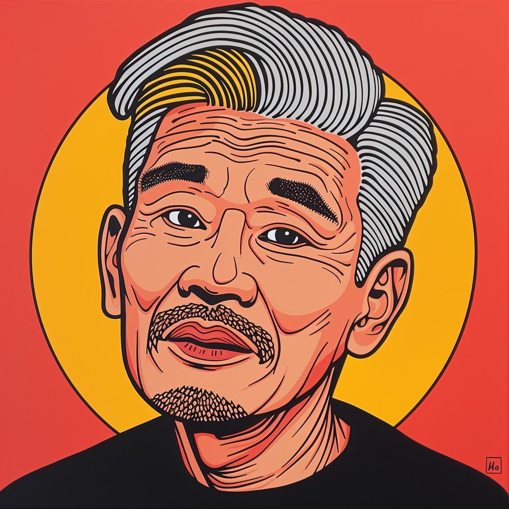 portrait  grandpa  white  hair  old  man  character  stylish  artistic  realistic 1023836