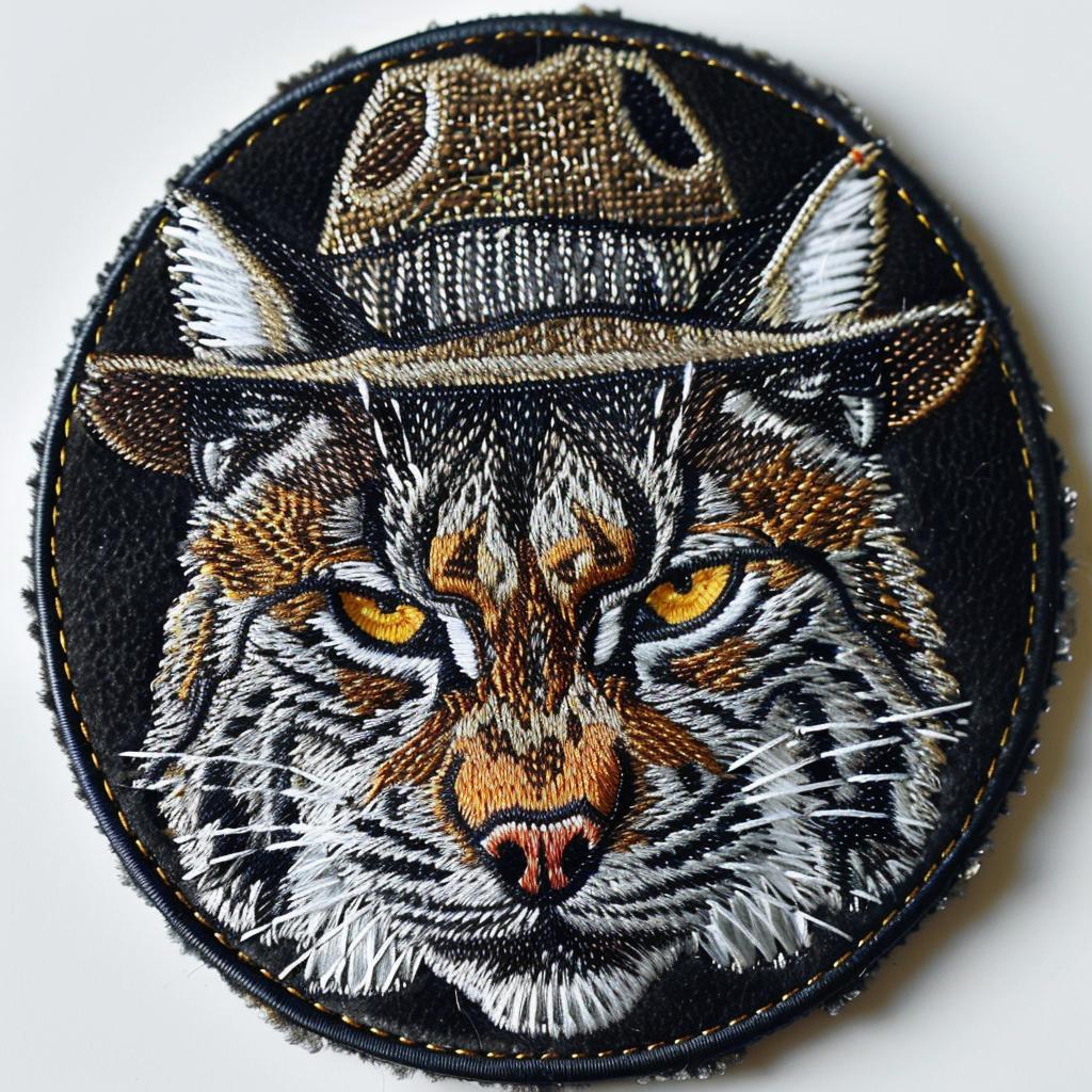 patch  bobcat  hat  chenille  streetwear  contrasting  colors  simple  urban  minimal 955035