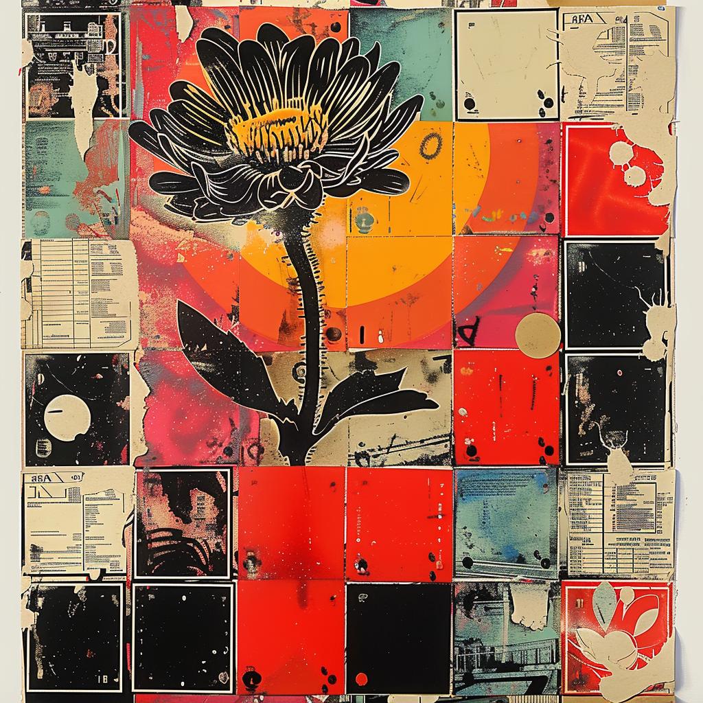 painting  flowers  abstract  square  pattern  colorful  artistic  decorative  modern  vibrant 942616