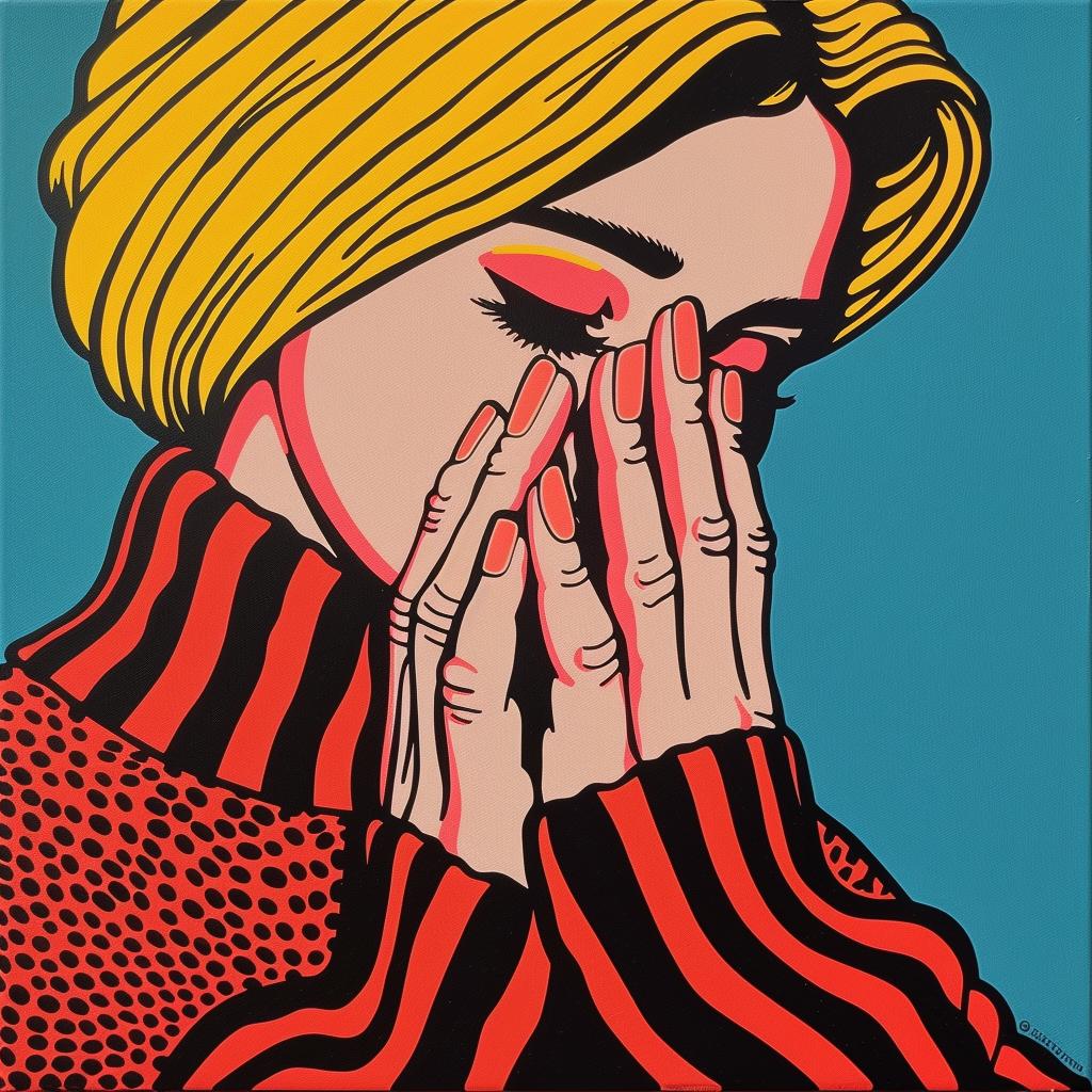 portrait  woman  prayer  contemplative  emotional  artistic  hands  expression  introspection  bold 1022213