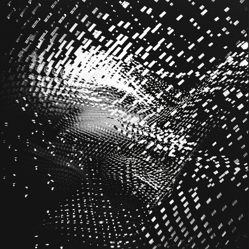 geometric  black  white  high-contrast  photo  pattern  film-grain  resonant  particles  starburst 966547