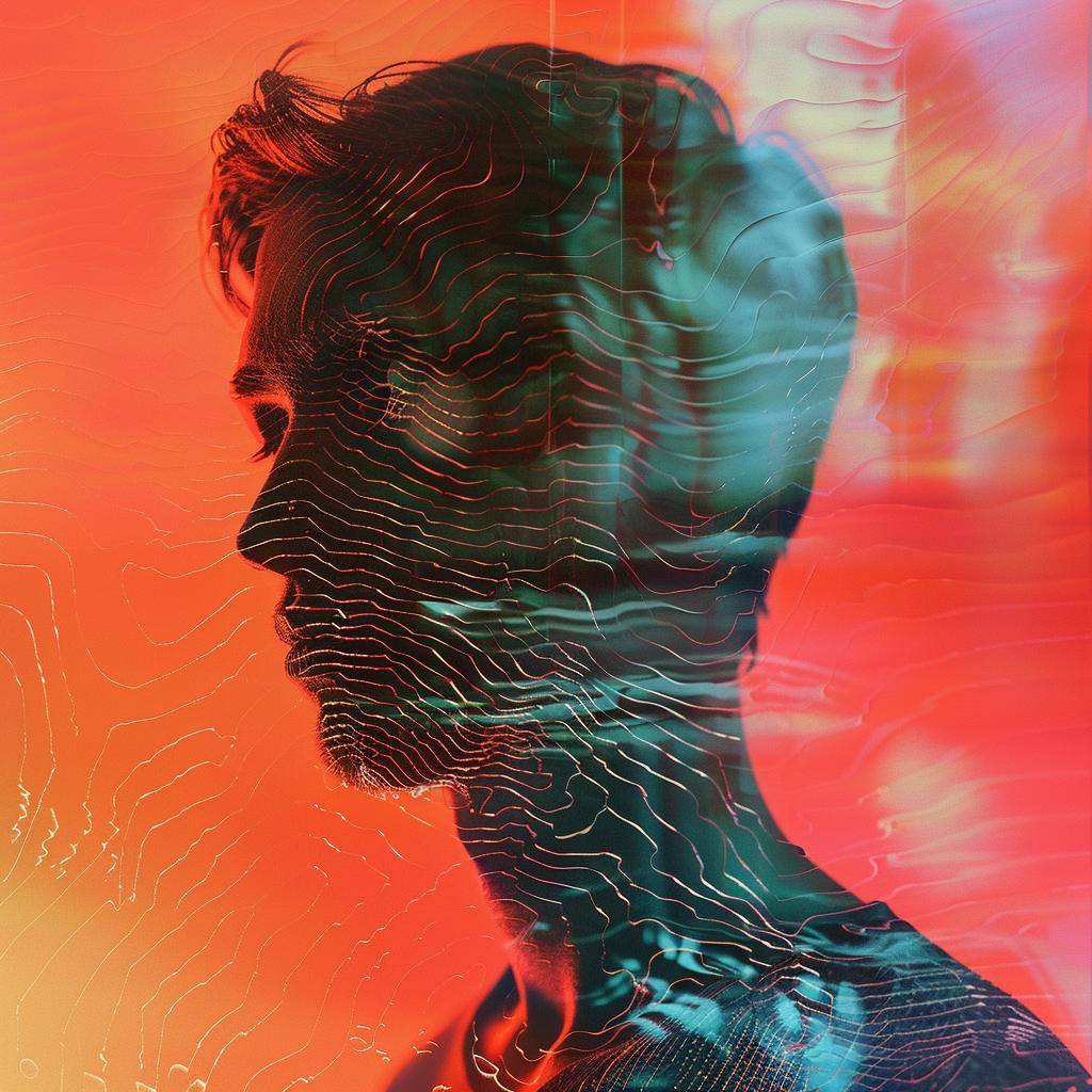gradient  figure  psychedelic  color  swirls  photobashing  analog  overlay  glitches  texture 1016405