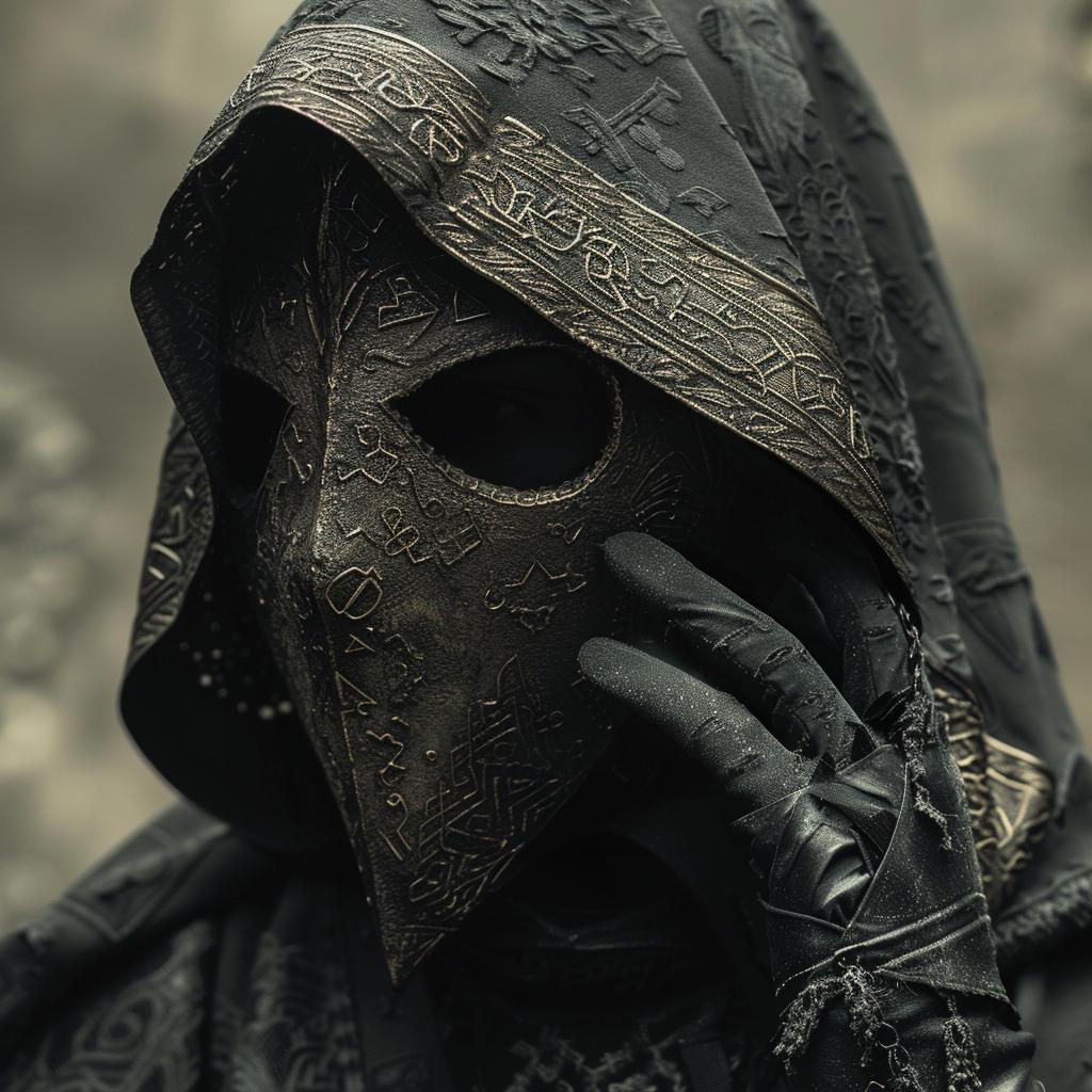 occult  mask  hood  dark  horror  mystical  figure  symbolism  secret  society 1035336