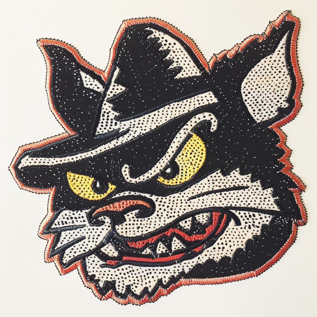 patch  streetwear  chenille  angry  animal  hat  simple  ominous  minimal  stitches 955159