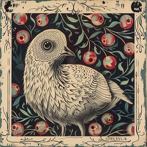 bird  red  white  pattern  chromolithography  nature  artwork  colorful  detailed  print 1052754
