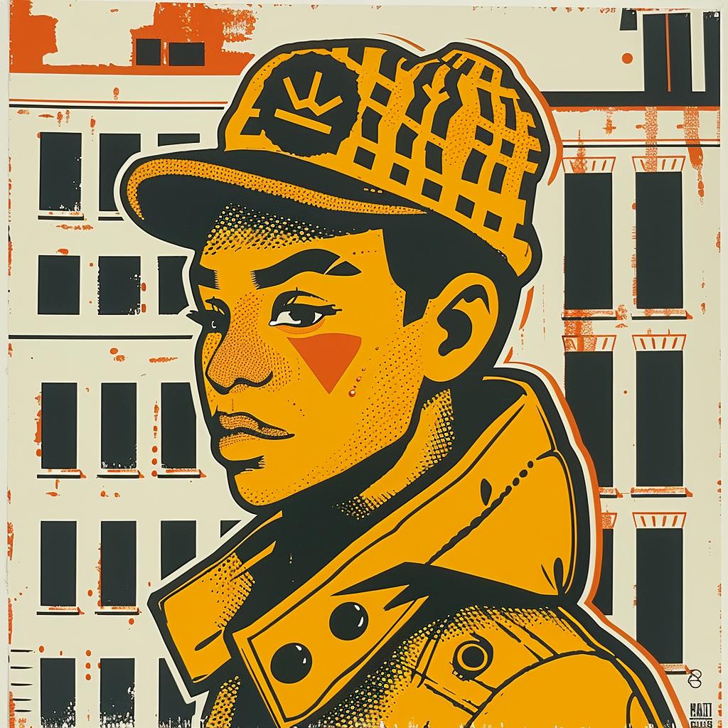 aggressive  streetwise  anthropomorphic  Kelvin  cap  culture  minimal  urban  poster  youth 950079