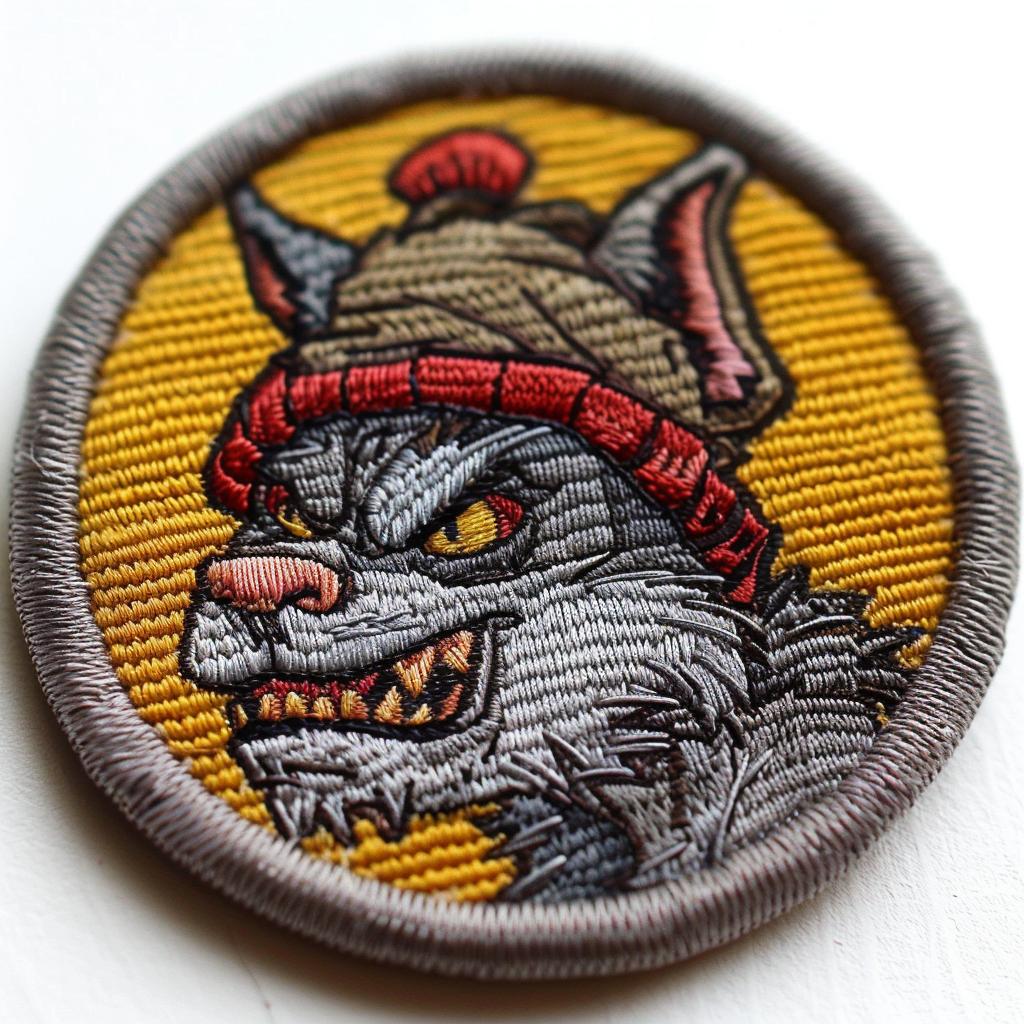 patch  streetwear  wolf  head  hat  chenille  stitch  contrast  minimal  culture 954668