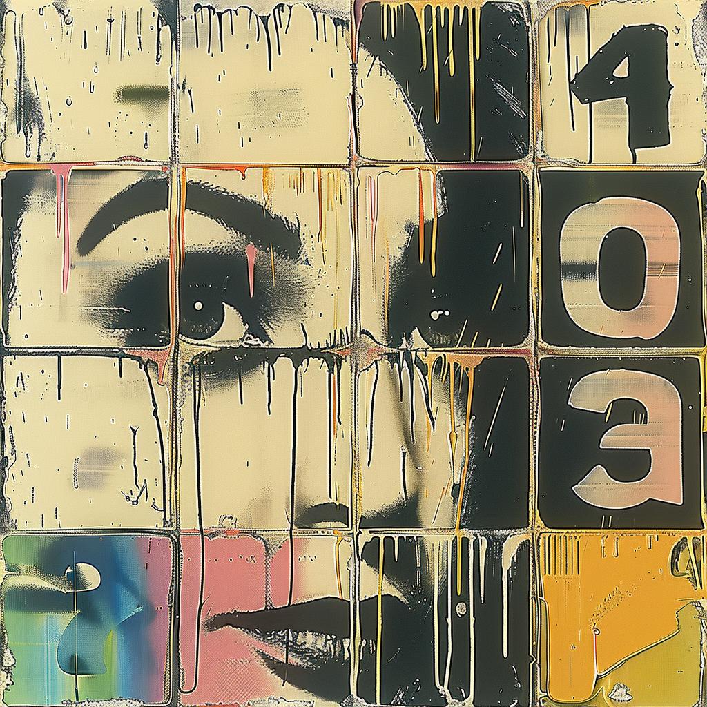 painting  woman  face  words  abstract  artistic  design  expression  colorful  text 950897