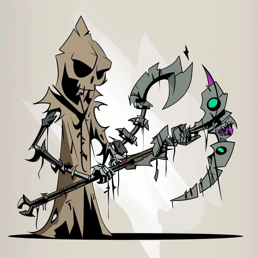 grim  reaper  skeleton  cartoon  scythe  dark  character  fantasy  comic  death 1024444