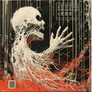skeleton  album  encaustic  art  background  cover  illustration  horror  fantasy  Bernie 1065887