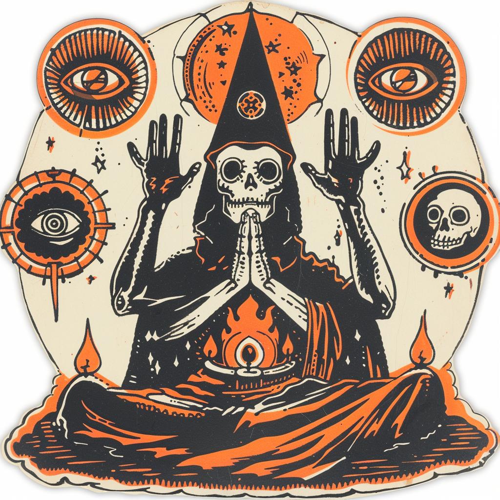 provocative  art  occult  spiritual  dark  naturalistic  introspective  terror  skull  circle 932525