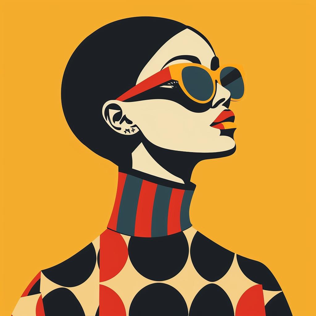 abstract  illustration  minimalist  portrait  elegance  geometric  colorful  stylish  bold  elegant 929370