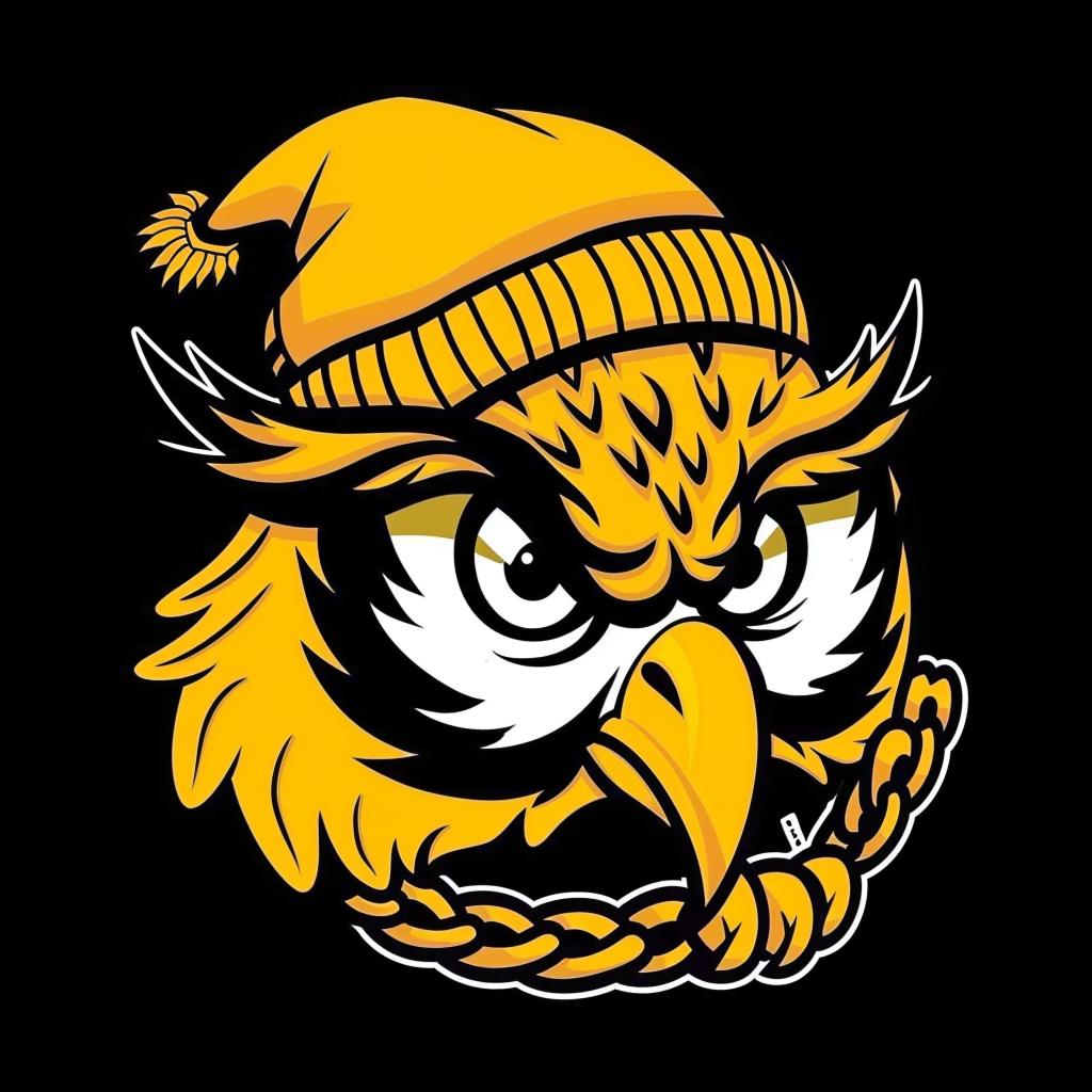 owl  anthropomorphic  aggressive  minimal  yellow  hat  chain  urban  wildlife  street 959079
