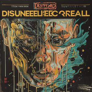 disneyland  album  cover  whimsical  symbolist  risograph  hyper-realistic  screenprinting  creative  surreal 1078328