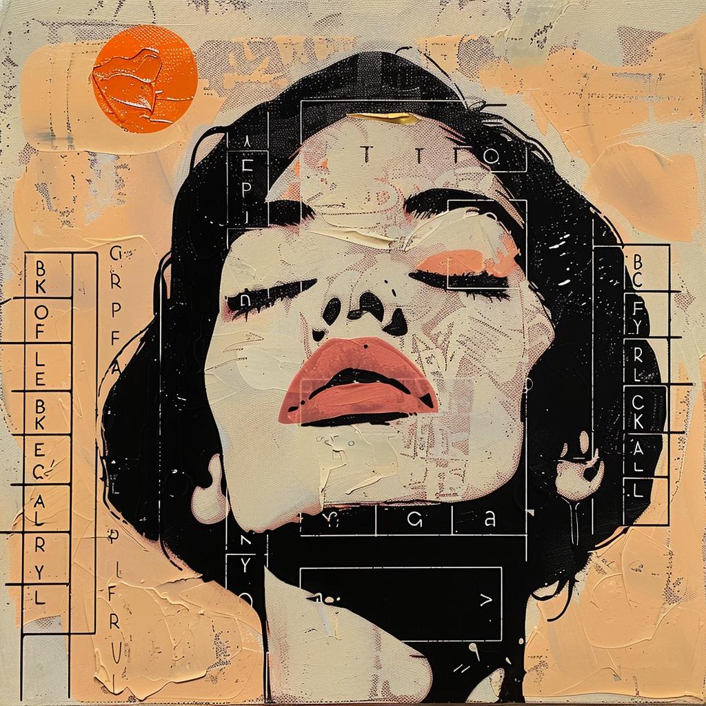 album  cover  portrait  encaustic  impasto  sun  Latina  artwork  1980s  colorful 963449