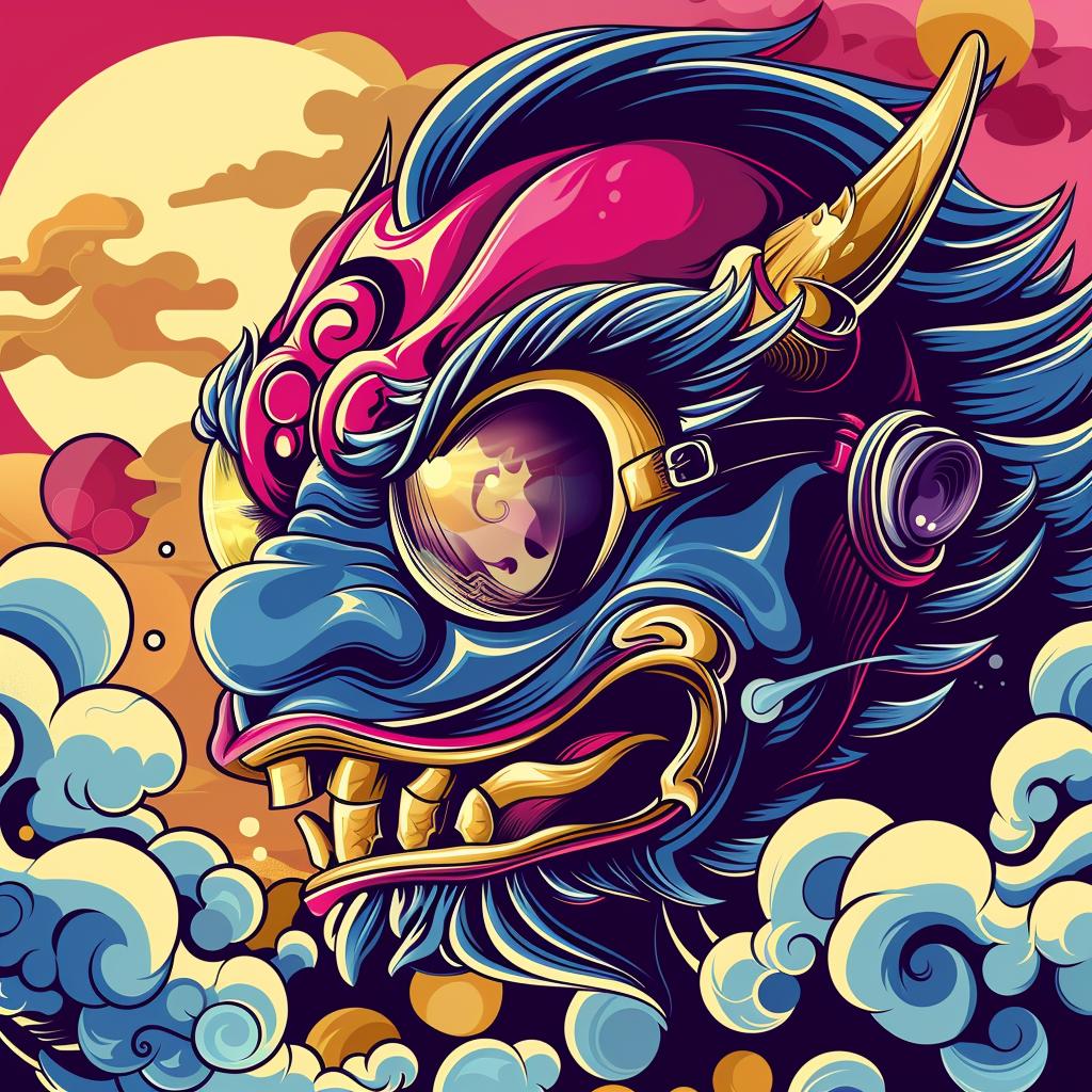 digital  art  clowncore  geek  gothic  dieselpunk  Japanese  illustration  bubbles  monsters 941566