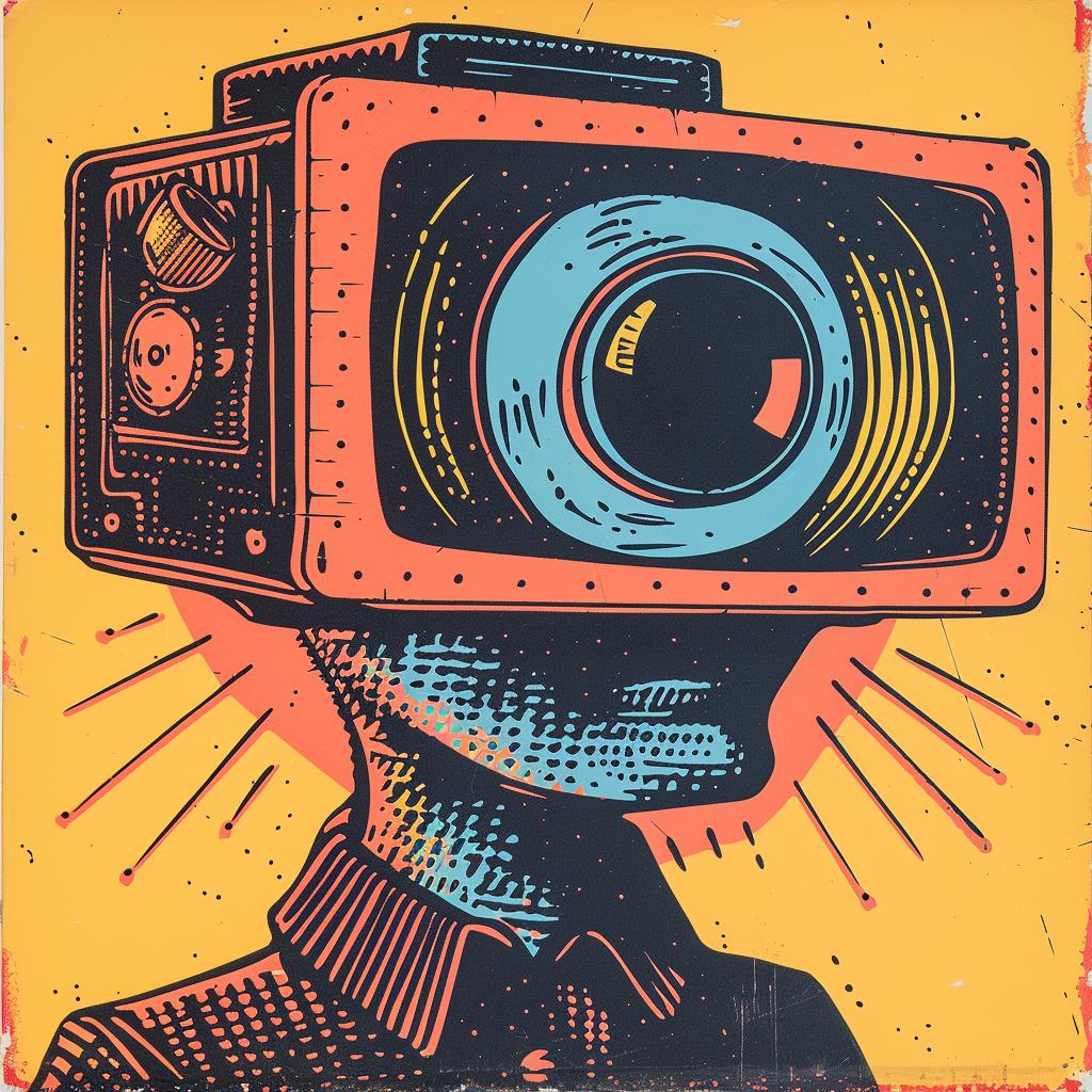 man  camera  head  poster  surreal  creative  conceptual  artistic  visual  headpiece 917082