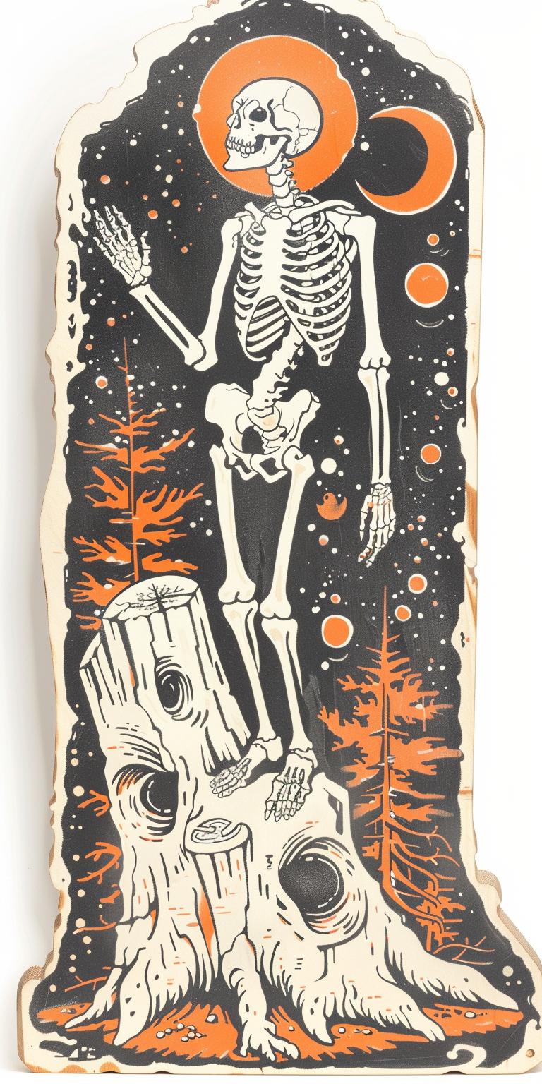 provocative  skateboard  skeleton  naturalistic  spiritual  terror  dark  occult  art  McFarlane 935780