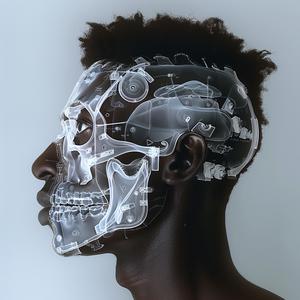 man  skeleton  plastic  head  unique  artwork  portrait  expression  surreal  disturbing 1074273