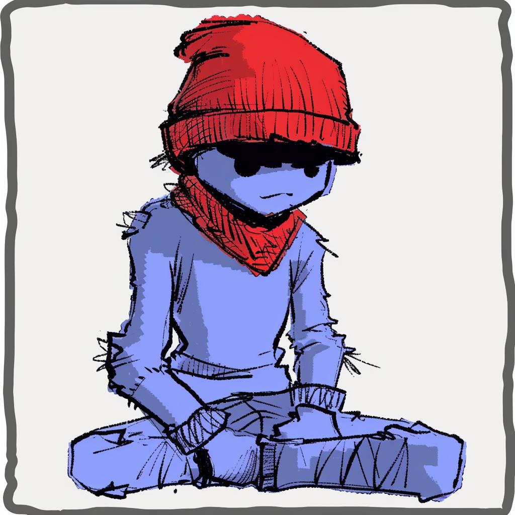 cartoon  character  aggressive  streetwise  convict  hip-hop  culture  minimal  urban  vibrant 956069