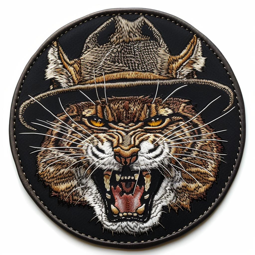patch  streetwear  chenille  mountain  lion  angry  contrast  stitches  minimal  culture 955016