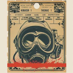 poster  gas  mask  design  artwork  Hydro74  black  white  illustration  tattoo 1067991