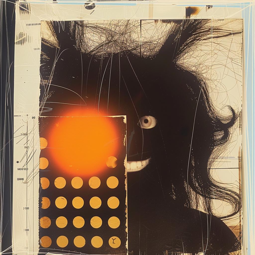 photograph  woman  black  face  orange  eyes  art  portrait  contrast  expression 1020548