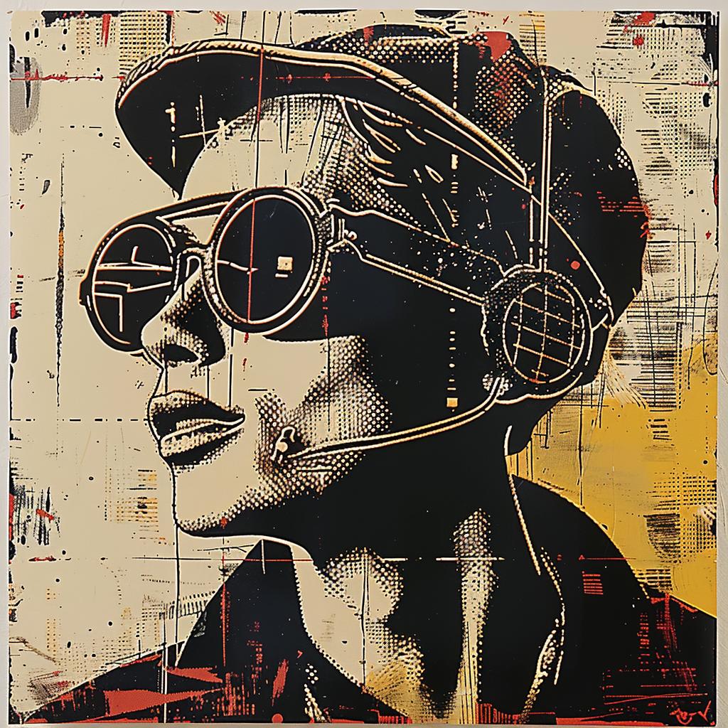 painting  man  sunglasses  hat  style  cool  portrait  colorful  modern  vibrant 949773
