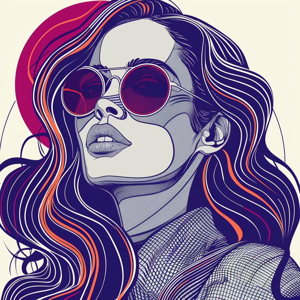 PopArt  woman  brunette  portrait  longhair  sunglasses  stylish  graphic  artistic  colorful 936903