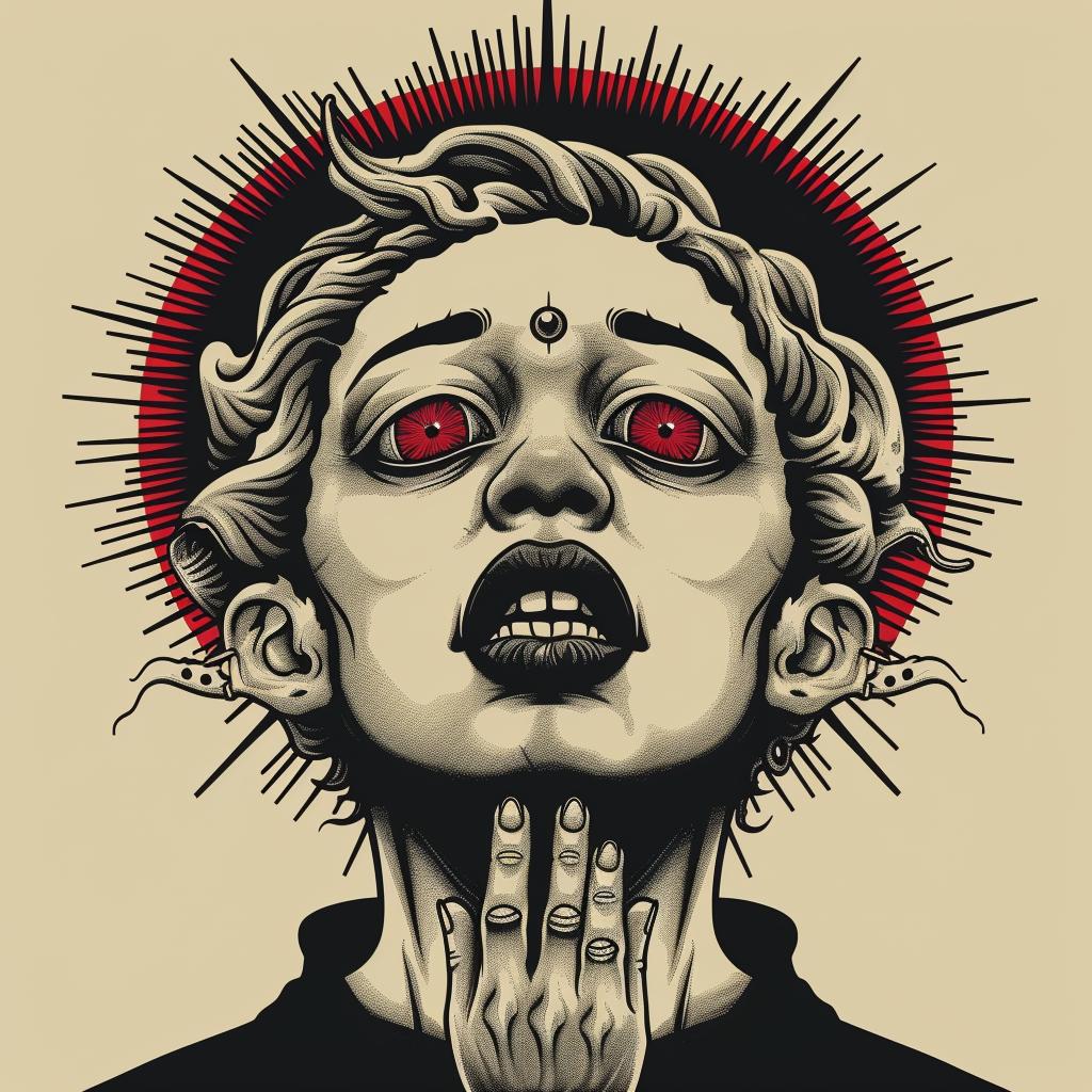 provocative  art  spiritual  terror  dark  occult  poster  band  music  design 931635
